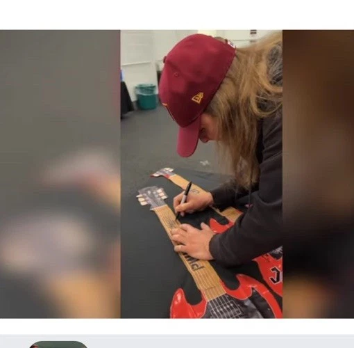 ACDC POWER UP 2025 Hand Signed Band Inflatable Guitar AUSTRALIA Offical NEW - Image 2 of 4