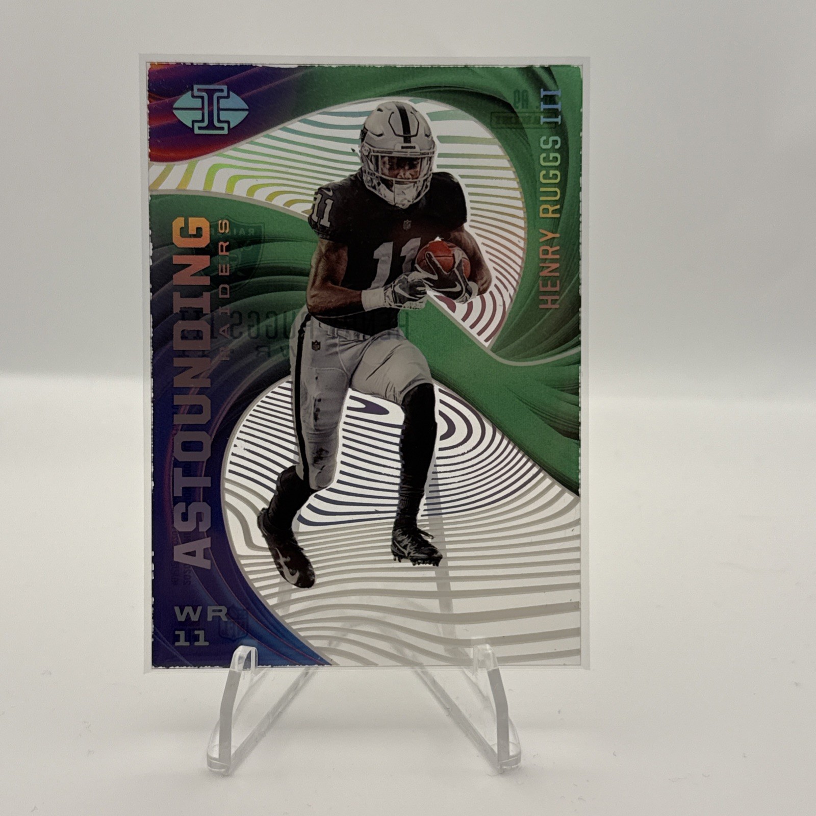 Henry Ruggs III Panini Illusions Astounding #A9 Emerald