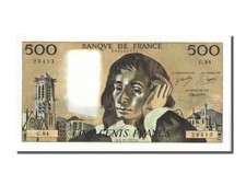 [#102036] Banknote, France, 500 Francs, 500 F 1968-1993   Pascal  , 1977, 1977-1
