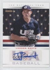 2013 Panini USA Baseball Box Set 18U National Team 441/499 Jakson Reetz Auto 0x1