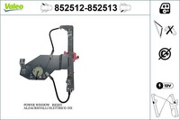 Valeo Fensterheber 852512 FüR CitroËN