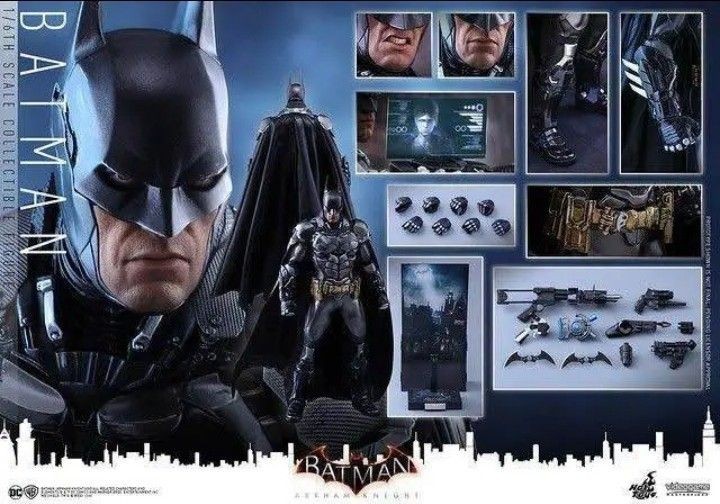 Hot Toys VGM26 Batman Arkham Knight Bruce Wayne 1/6 Action Figure