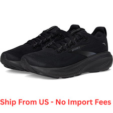 NEW! (Authentic) Men's Brooks Adrenaline GTS 25 Running Shoe, Black/Black/Ebony