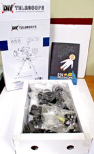 DIY Astronomical Telescope W/Tripod For Beginners Do It Yourself Ages 8 NEW