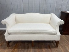  Vintage Off-White Damask Fabric Chippendale ...