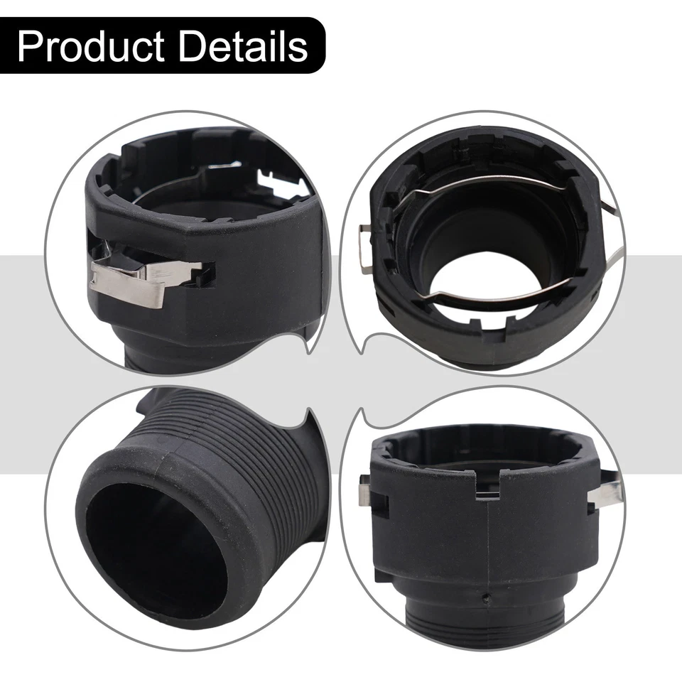 Black Lower Radiator Hose Connector 254853J000 For Hyundai For Elantra For Kia - Image 4 of 4