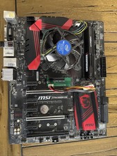 MSI Z170A GAMING M5 Motherboard Intel With IntelCeleron CPU G3930 @ 2.90GHz