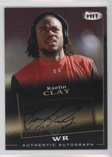 2015 Sage Hit Auto Black Kaelin Clay #A138 Auto 0f8