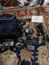 Sony Handycam HDR-PJ230 HD Camcorder Black Projector 27x Zoom LCD SD USB Bundle