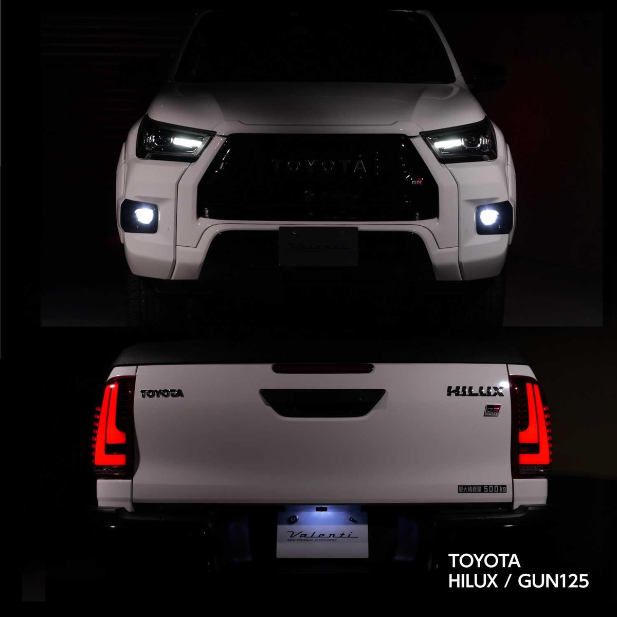 VALENTI for Toyota 125 HILUX Jewel LED Tail Lamp REVO Light VALENTI for Toyota 125 HILUX Jewel LED Tail Lamp REVO Light