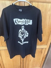 Rare CYPRESS HILL XL 46” Famous Stars And  Straps TILL DEATH DO US PART T Shirt