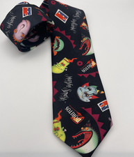 TEXOGRAPHIC Pepsi Doritos Monster Smash Promo Mens Tie 58.5" VTG 1990s w/socks