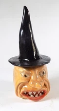 EVIL JAKE-O-LATERN - Spice Jar, Effigy pot, Herbal container
