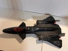 Vintage 1986 Hasbro G.I. Joe Cobra Night Raven Jet Plane Collectible Toy