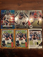 D’Andre Swift 6 Card LOT! Reactive Blue / NCAA / Pumpkins - Chicago Bears