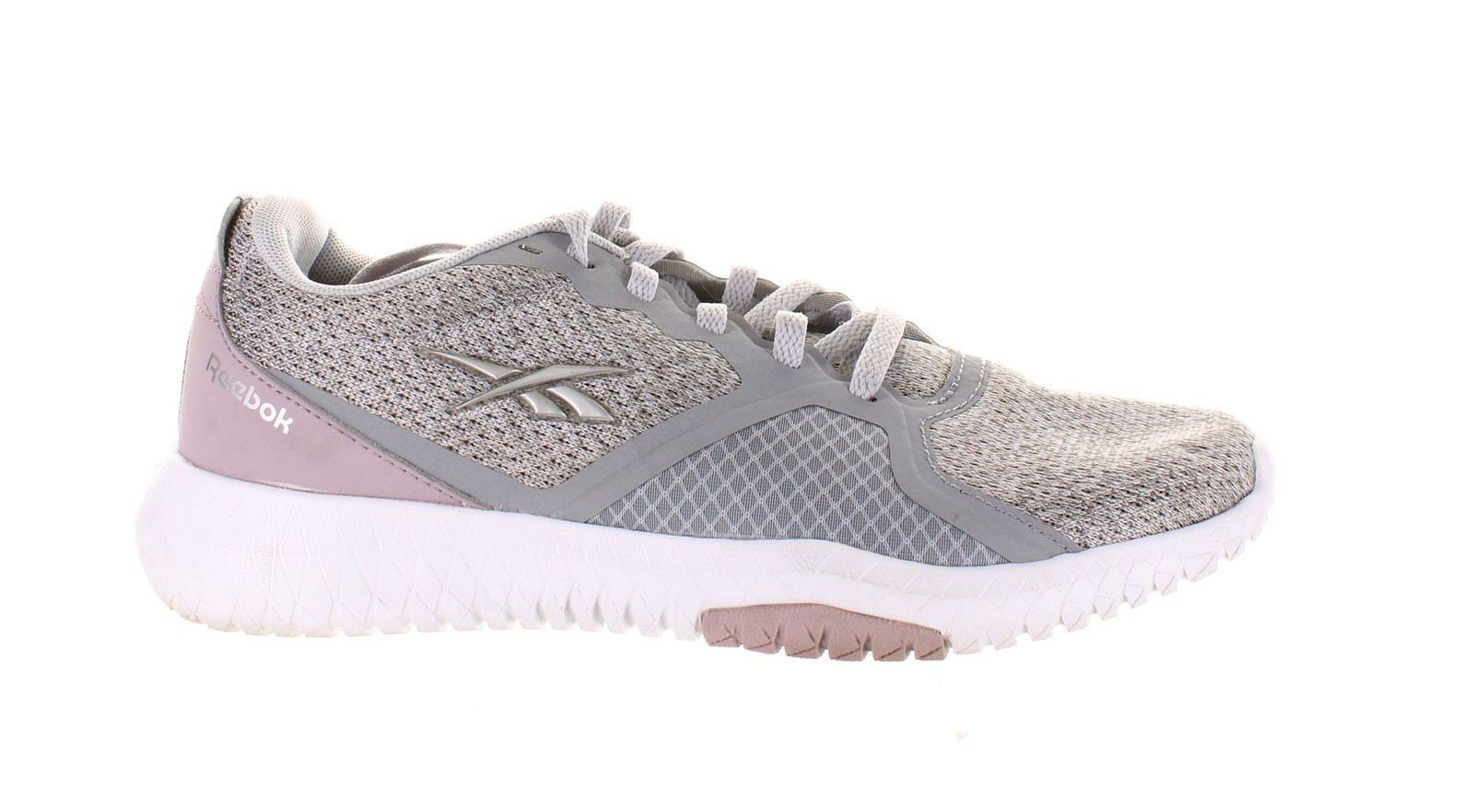 Reebok Womens Flexagon Force Gray Cross Training Shoes Size 6 (7770216)