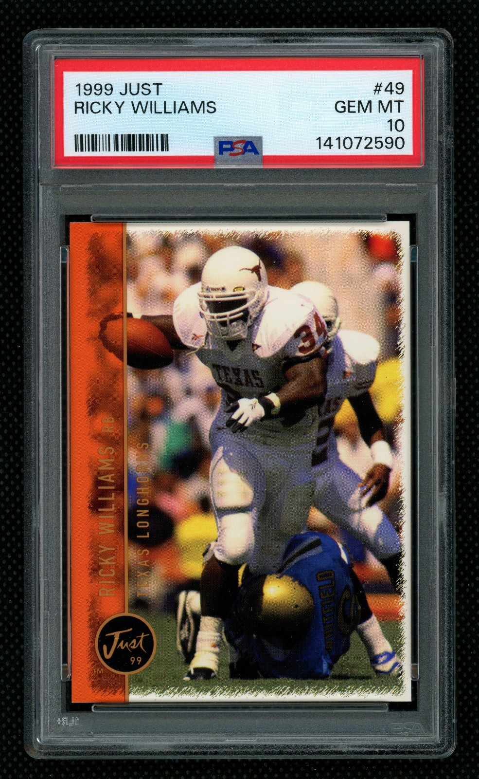 Ricky Williams Just College Football #49 Base