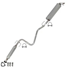 Stainless Steel Resonator Muffler Exhaust Kit fits: 2003-2004 Saturn Ion 2.2L