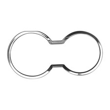 For Kia Sportage 2011-2016 Omac Polished Cup Holder Frame