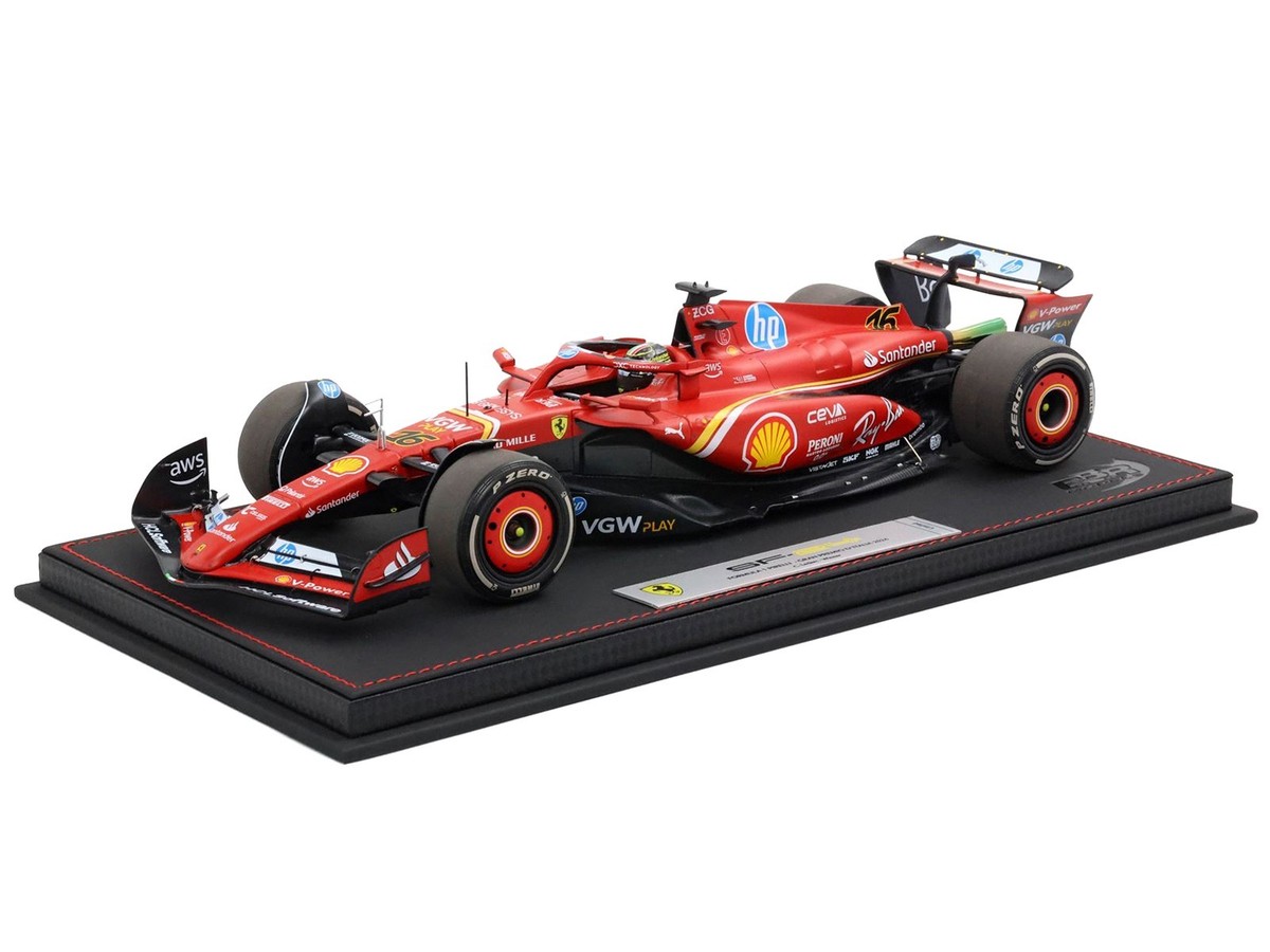 FERRARI SF-24 #16 LECLERC WINNER F1 ITALIAN GP (2024) 1/18 BBR