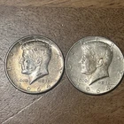 1964 Kennedy Half Dollar Lot Of 2