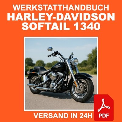 Werkstatthandbuch Harley-Davidson Softail 1340 Reparaturanleitung CD PDF DE