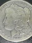 1881-S Morgan Silver $1 Dollar in Holder - Excellent Coin - Priced to Go - D1244