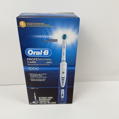 Oral-B Professional Care 1000 Rechargeable Toothbrush New Healthy Teeth & Gums