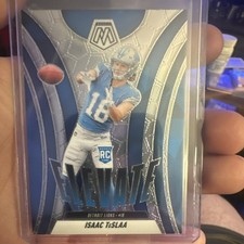 2025 Panini Mosaic Football Isaac Teslaa Detroit Lions Elevate Rookie #8