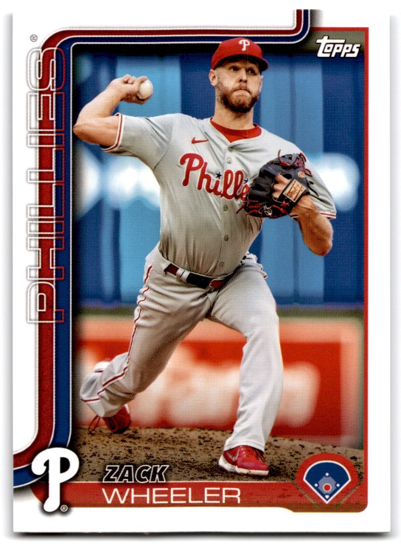 2025 Topps Zack Wheeler Philadelphia Phillies #PHI-8 | eBay
