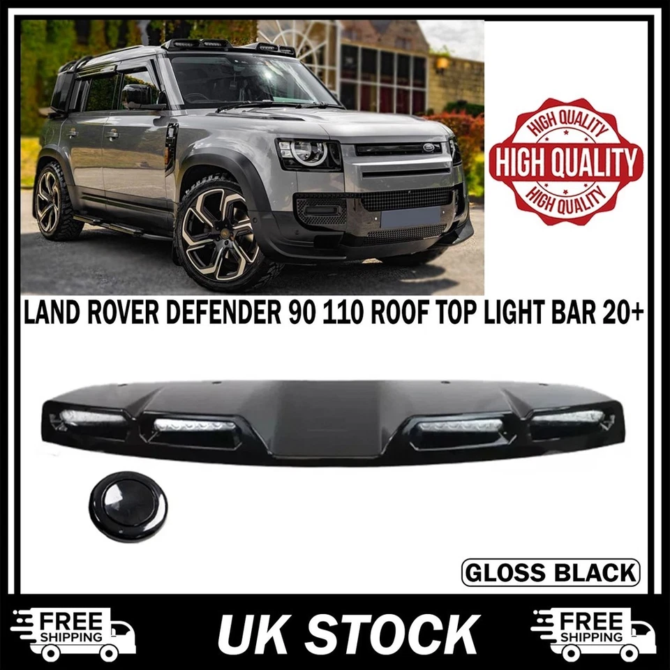 FOR LAND ROVER UPGRADE DEFENDER 90 & 110 L663 2020+ TOP ROOF LED LIGHT BAR - Image 2 of 4