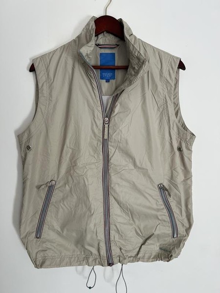 Men Escada Vest Beige L
