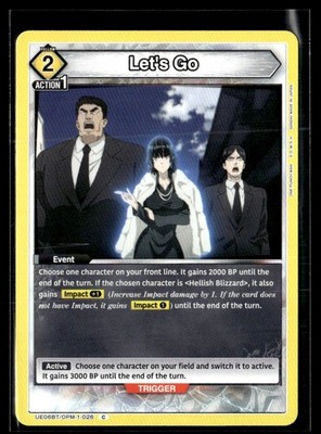 2025 Union Arena - One Punch Man2 Let's Go Event #26
