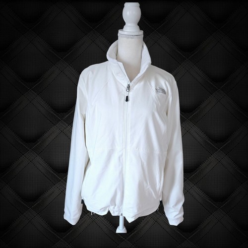 The North Face Damen weiß Softshell warm weich innen Jacke Mantel XL