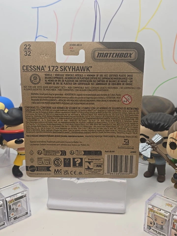 MATCHBOX SKY BUSTERS CESSNA 172 SKYHAWK 22 OF 32 - Image 4 of 4