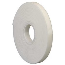 3m Double-Sided Foam Tape, 2 in W, 5 yd L, 1/8 in, Acrylic Foam, Double-Sided