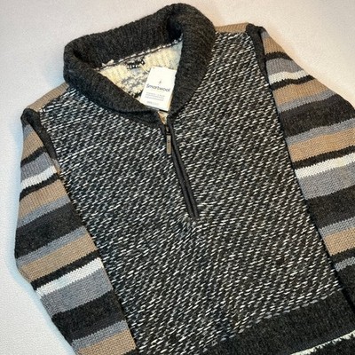 NWT Smartwool x CHUP Potlatch 1/2 Zip Merino Blend Sweater Women's Medium