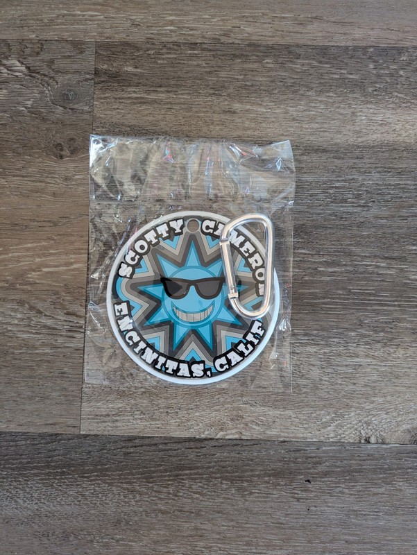 NEW! SCOTTY CAMERON Gallery SUNSHINE & SHADES Putting Disc w/ Metal Clip/ BLUE