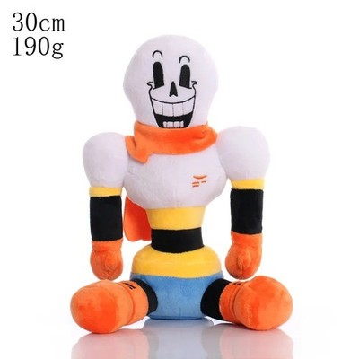1 Stück 22-28 cm Undertale Plüschtiere Undertale Sans Papyrus Stofftiere für Kinder