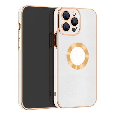 Luxus Slim iPhone 15 Pro Max/15 Pro/15 Plus/15, Handyhülle aus beschichtetem Leder mit S