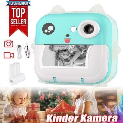 Sofortbildkamera Kinderkamera Digital Kamera Fotoapparat Für Kinder 1080p HD