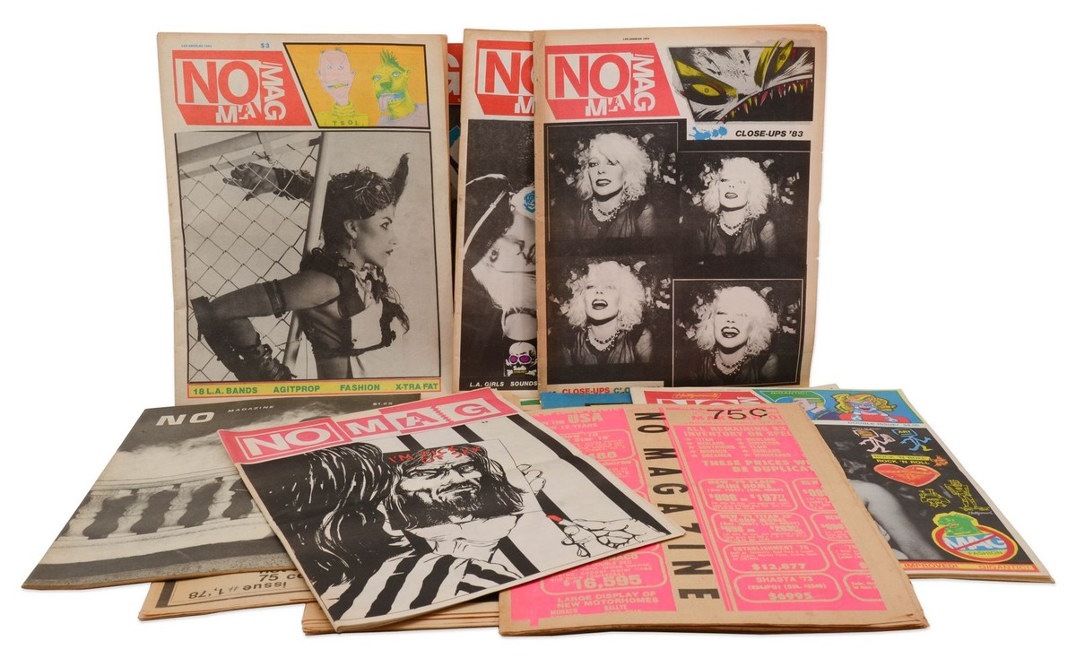 NO MAG ~ Magazine Complete Run 1978 - 1985 Los Angeles Punk