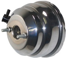 New Chrome 8 Dual Diaphragm Power Brake Booster