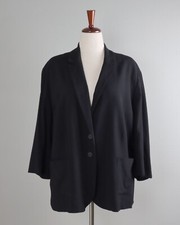 Universal Standard $198 Solid Blazer Notch Collar Blazer Jacket Top Size Xl