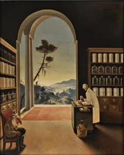 Missing The Pharmacy Oil : Franz Sedlacek : 1945 : Archival Quality Art Print 