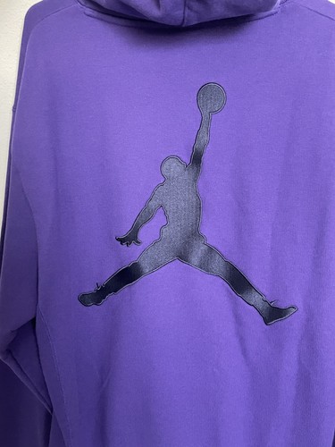 Sudadera con Capucha Nike Air Jordan Sheila Rashid The Chicago Púrpura CW1104 504 NUEVA CON ETIQUETAS Talla Grande - Imagen 5 de 5