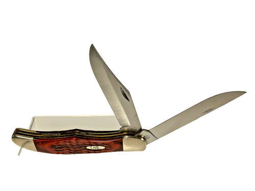 2001 Case XX U.S.A. 6265 SS, Laminated Wood, Folding Hunter, 5-X's and 4 Dots