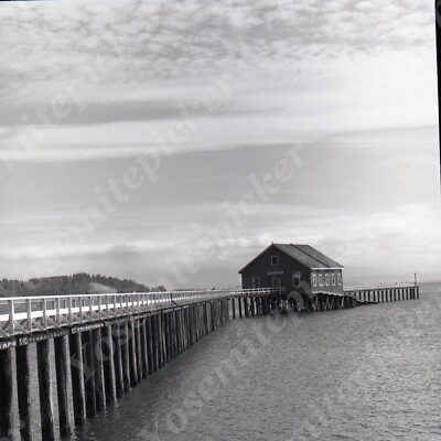 a15 Original Negative 1966 Garibaldi Coast Guard Pier 953a