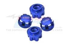GPM Racing Blue Aluminum Proline Wheel Adapters -For Traxxas X-Maxx XRT XRT005-B