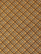 1yd x 42" 100 cotton, Boundless Fabrics by Craftsy, Hillside, Brown, Plaid